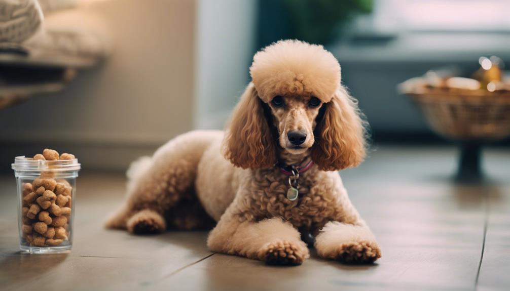 poodle training with clicker