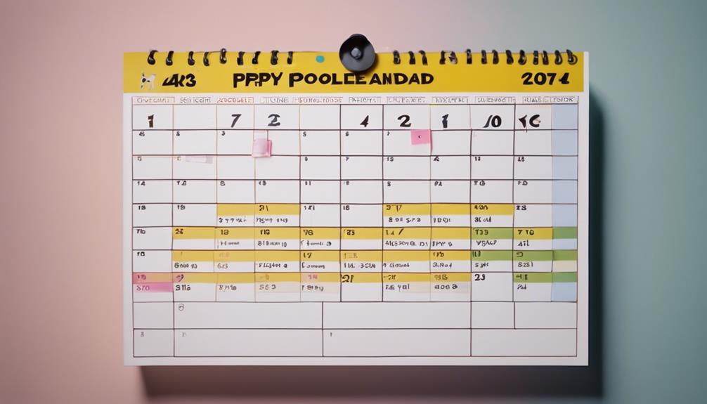 poodle vaccination schedule guide