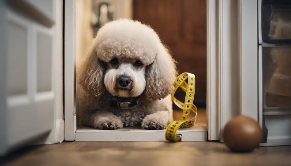 poodle weight gain concerns