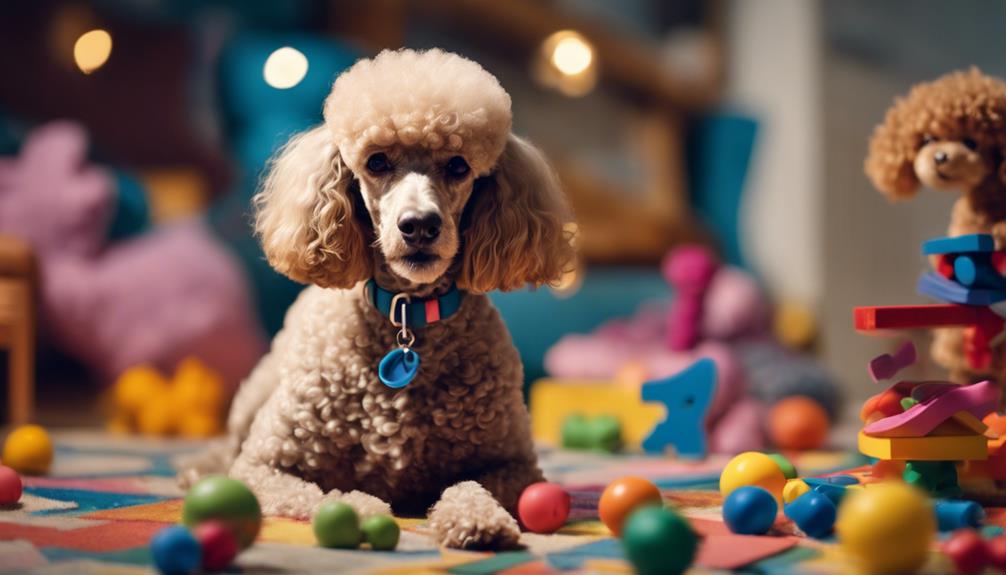 poodles and mental stimulation