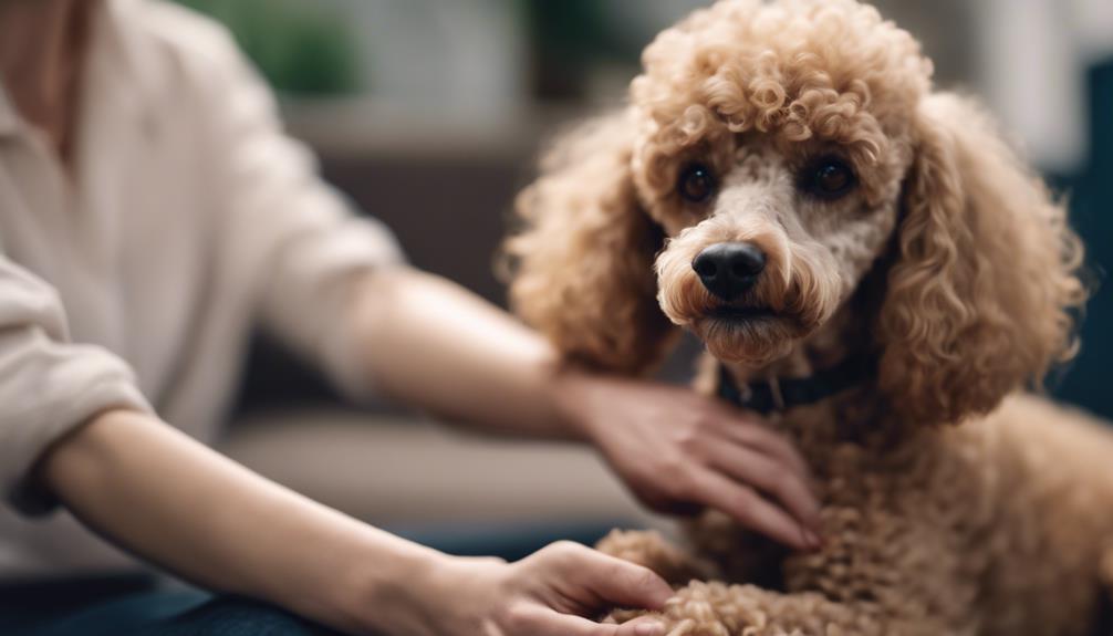 poodles as therapy dogs