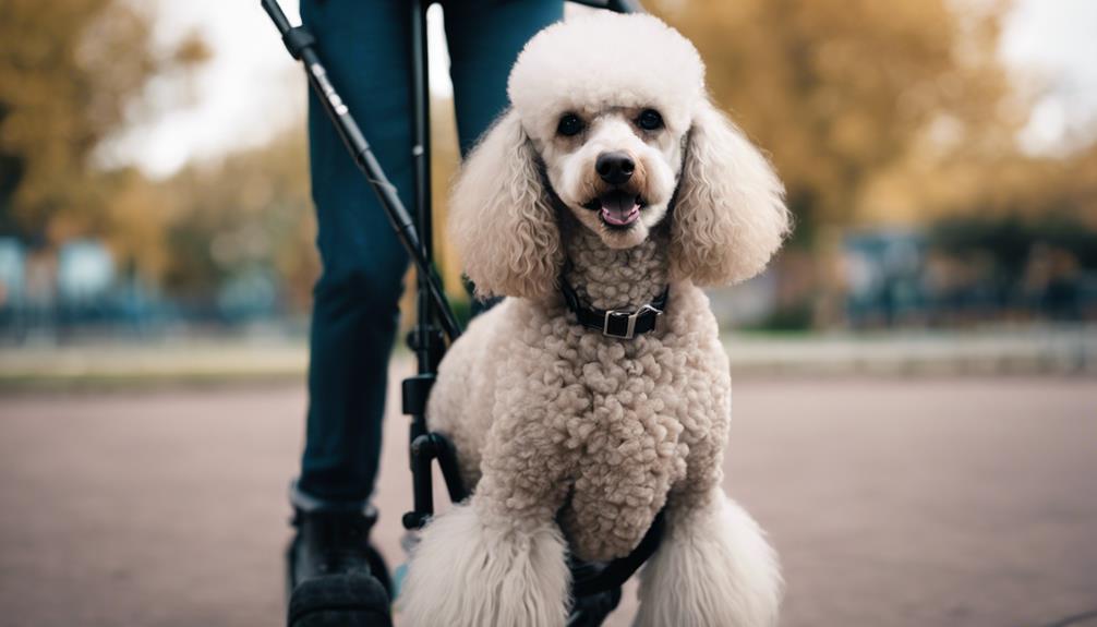 poodles as therapy dogs