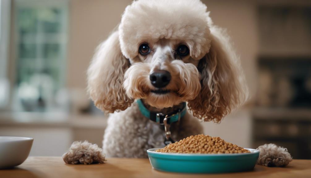 poodles on grain free diet