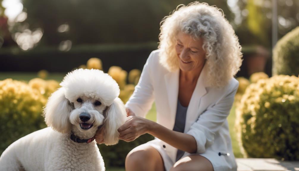 preventing matting through brushing
