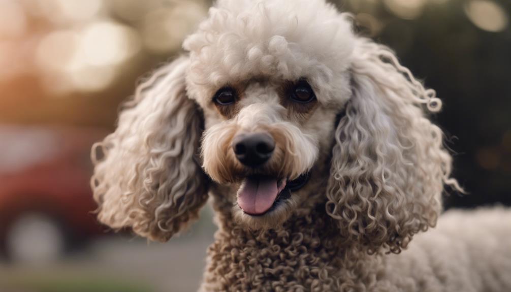 preventing poodle coat tangles