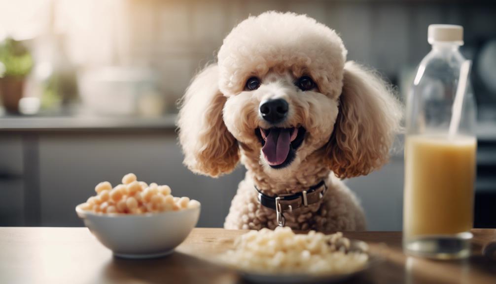 probiotics improve poodle digestion