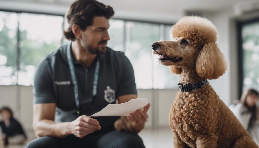 professional help for poodle