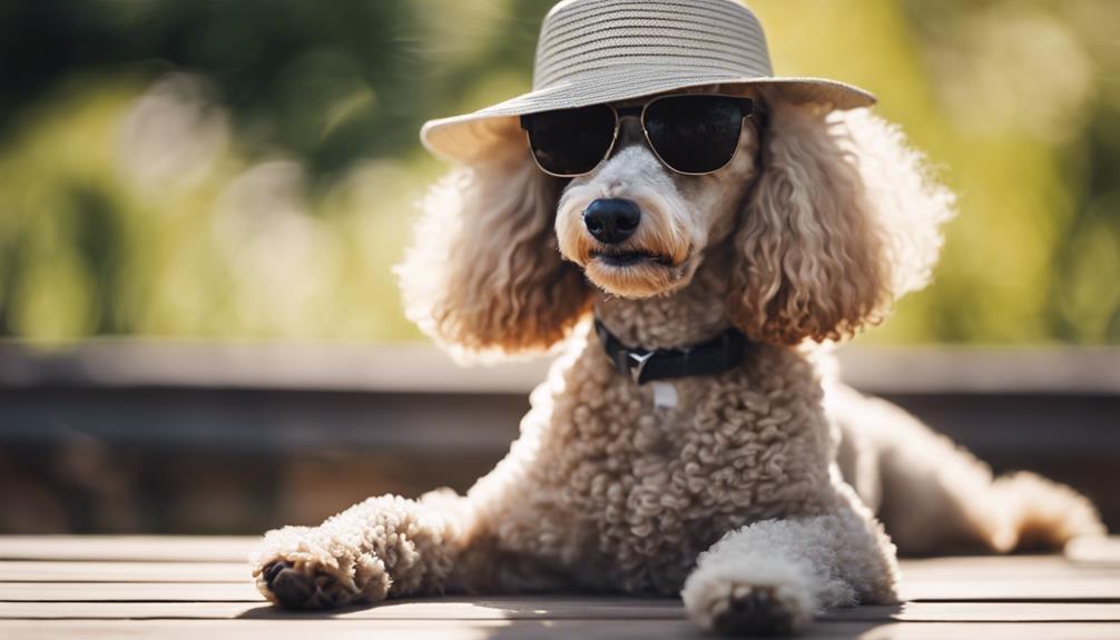protecting poodles from sun