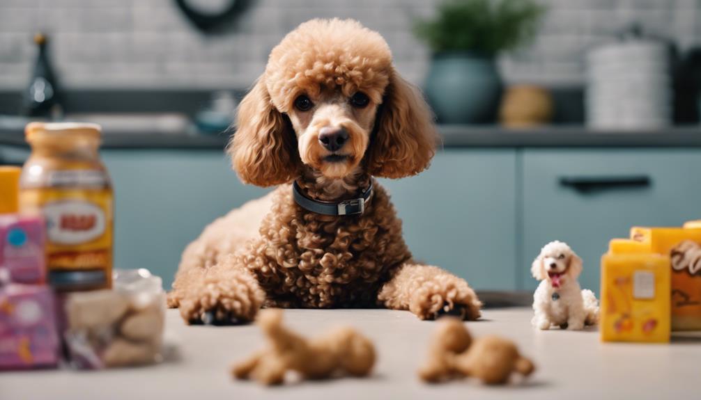 rewarding poodles with precision