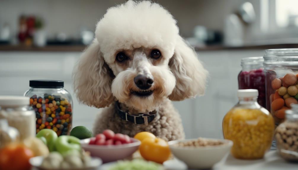 senior poodle diet advice