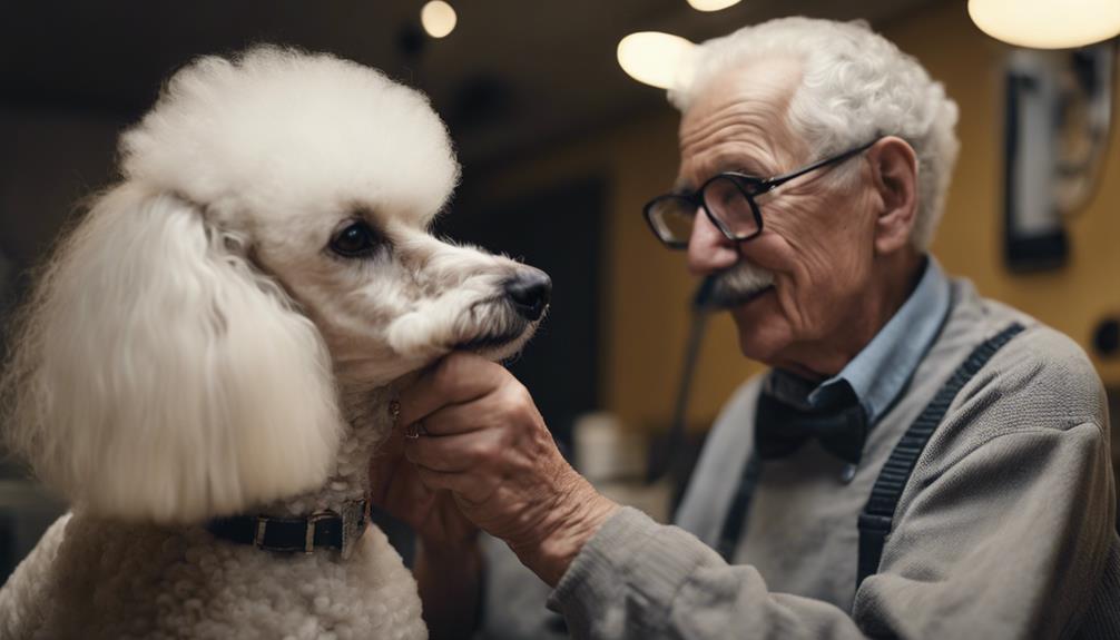 senior poodle health care
