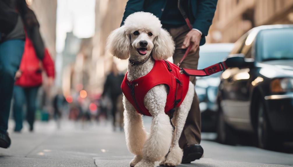 service poodles trained specifically