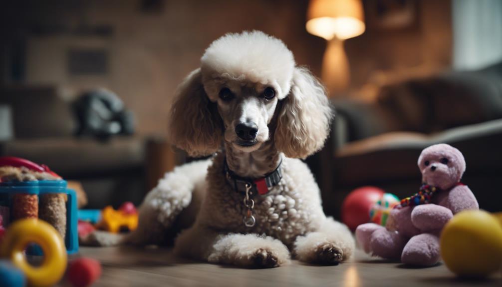 training poodles for agility