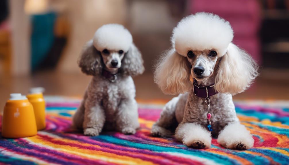 training poodles in obedience