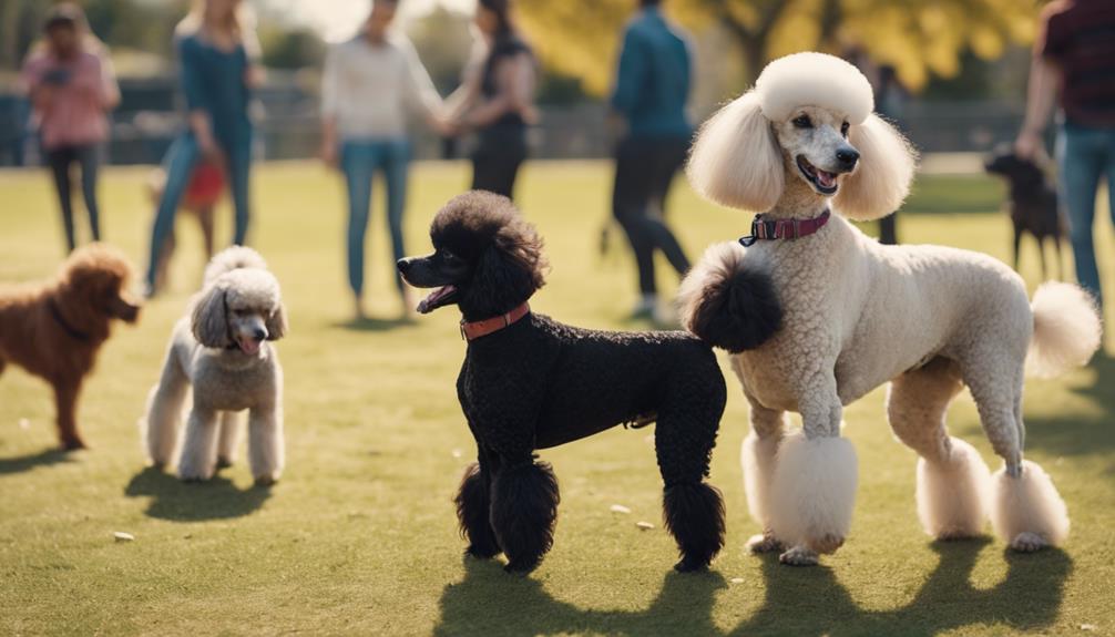 training poodles with care