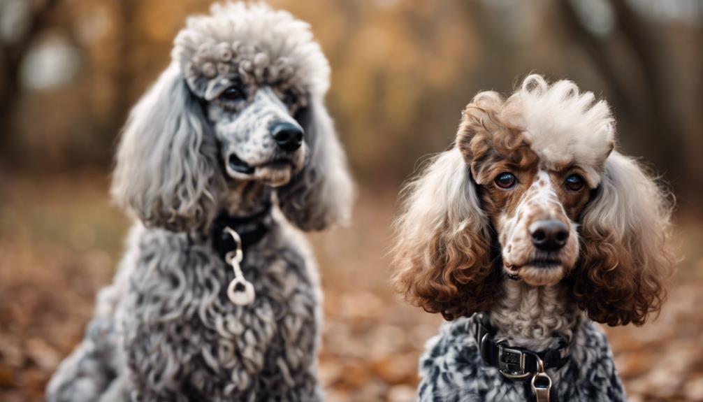 unique poodle coat color