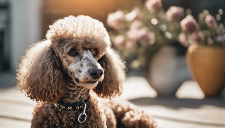 vibrant poodle coat care